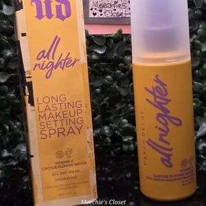 Urban Decay All Nighter Vitamin C Setting Spray NIB RARE